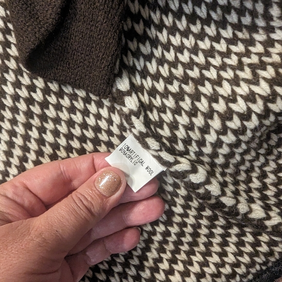 Simply Couture Sweater Women Large Chunky Knit Zipper Neck Open Front Cardigan - Picture 7 of 16